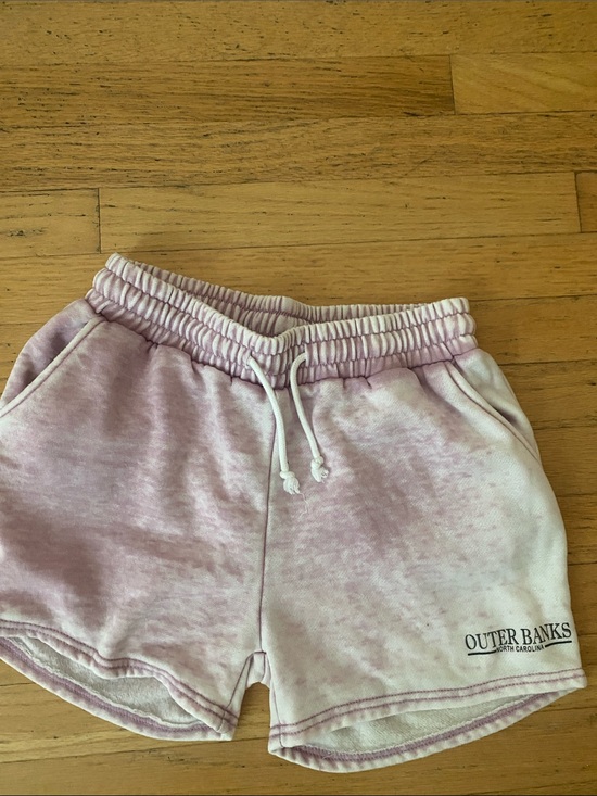 Outer Banks Pants - Outer Banks Women's Pink Tie-Dye Athletic Shorts